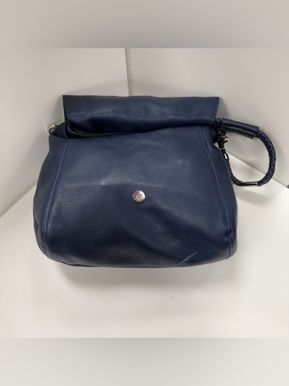 Gucci Techno Horsebit Convertible Hobo Embellished Leather Large in Blue - Picture 4 of 12